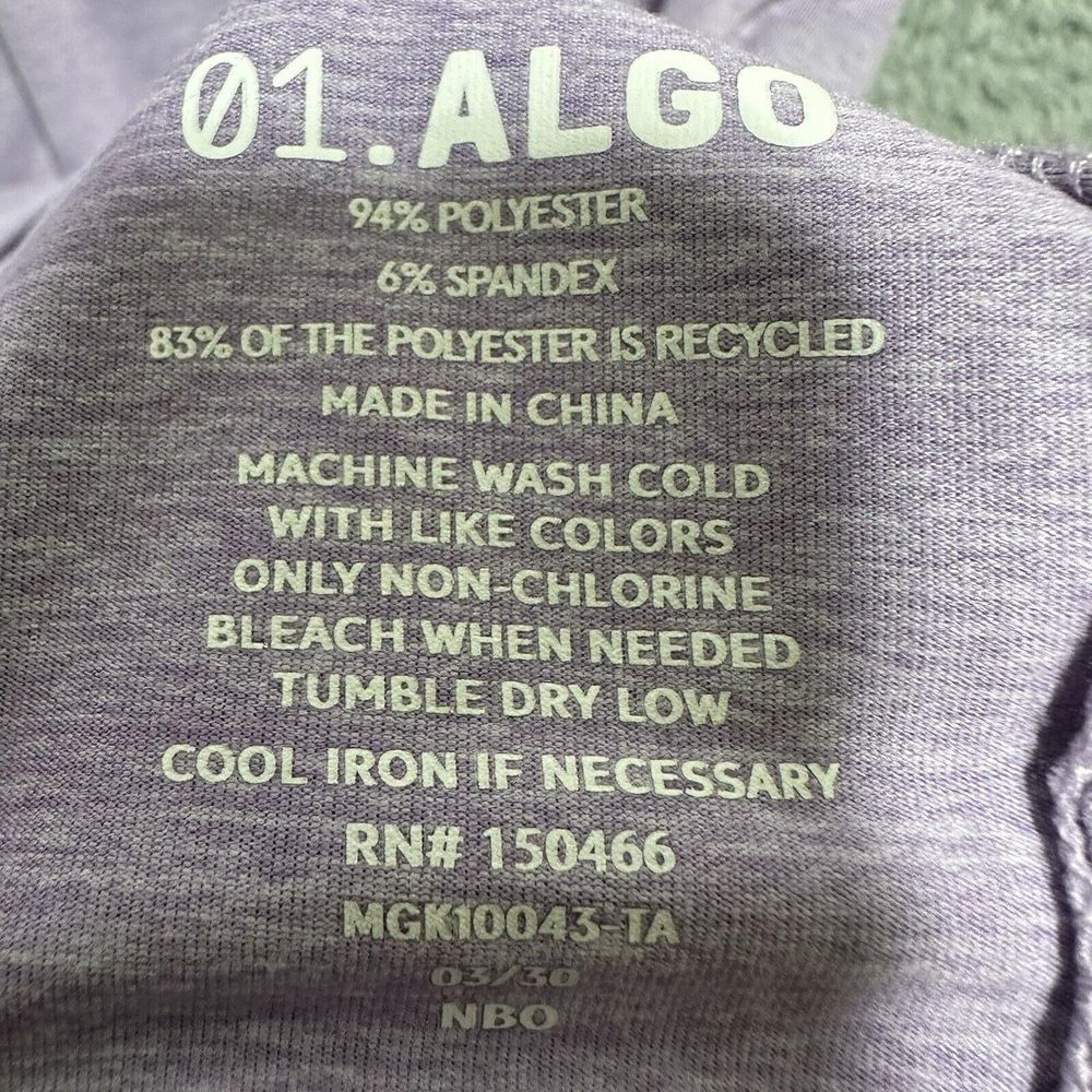 01.Algo‎ Performance Polo Shirt Quick Dry Odor Resistant Moisture Wicking 2XL - Picture 7 of 9